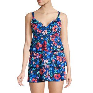 NWT Penbrooke Floral Dress Swimsuit Plus Size swimsuit